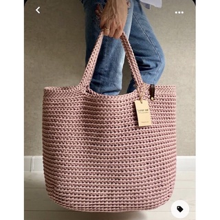 Sợi Chainy Cotton 3mm móc túi (cuộn 300gr)