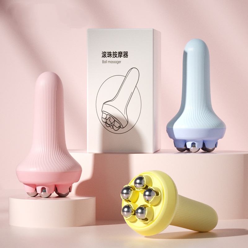 [HCM]Dụng Cụ Massage Cổ Vai Gáy, Cây Massage Giảm Nhức Mỏi Cổ Vai Gáy Eo Đùi Bắp Chân Hiệu Quả-【GM-GLAM-1/2】