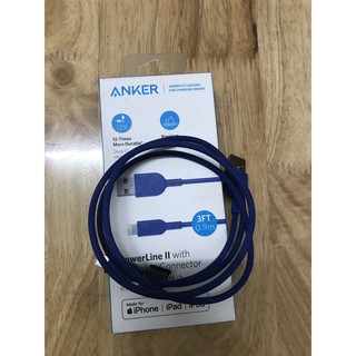 Cáp Lightning Anker Powerline II - Dài 0.9m - A8432