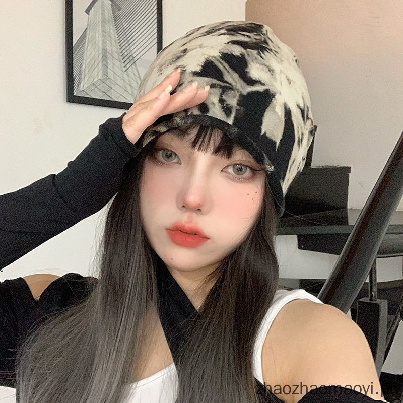 Mũ trùm đầu in họa tiết độc đáo chống bụi bẩn thoáng khí cho nam và nữ