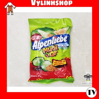 Gói 77 viên kẹo Alpenliebe Xoài Muối Ớt siêu thần thánh hot hit