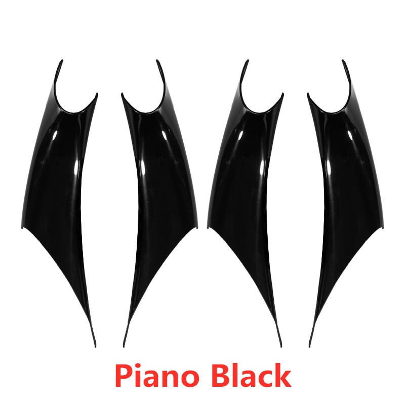 Set 1/ 2/ 4 khung gắn bảo vệ bệ tay nắm cửa xe hơi sợi carbon dành cho BMW 3 4 F32 F34 F30 F35