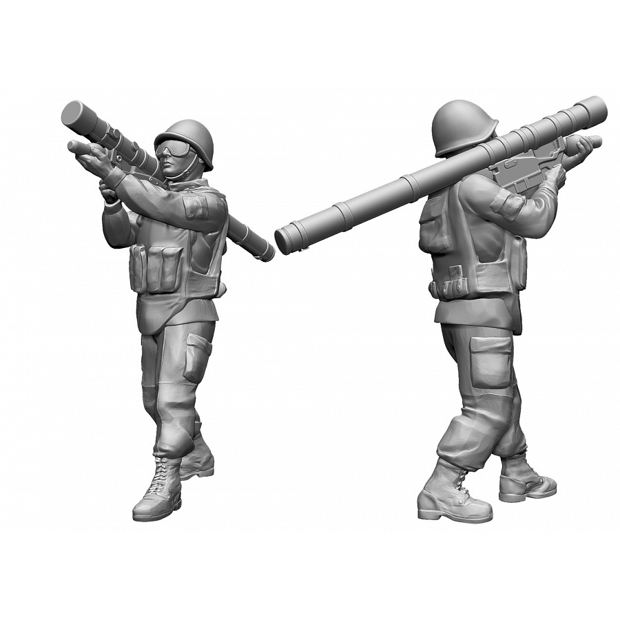 Mô hình quân sự Lính Liên Xô với SAM SA-18 1/72 Zvezda
