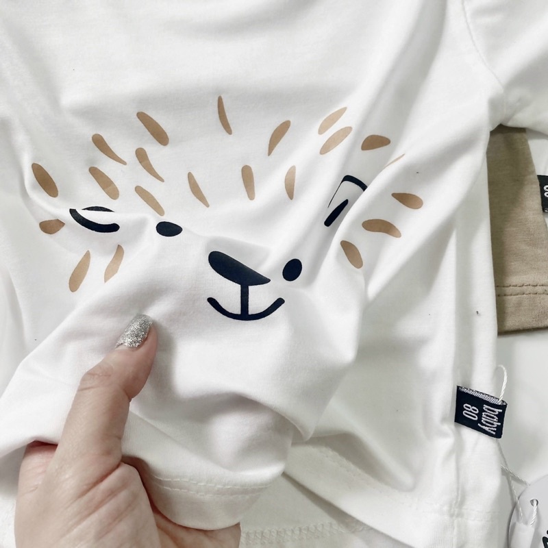 Áo cộc tay thun lạnh hình thú đáng yêu cho bé trai, bé gái