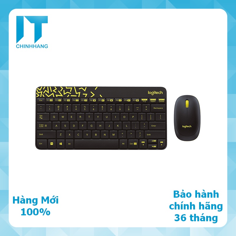 Bộ Chuột Và Bàn Phím Không Dây Logitech MK240 - Hàng Chính Hãng