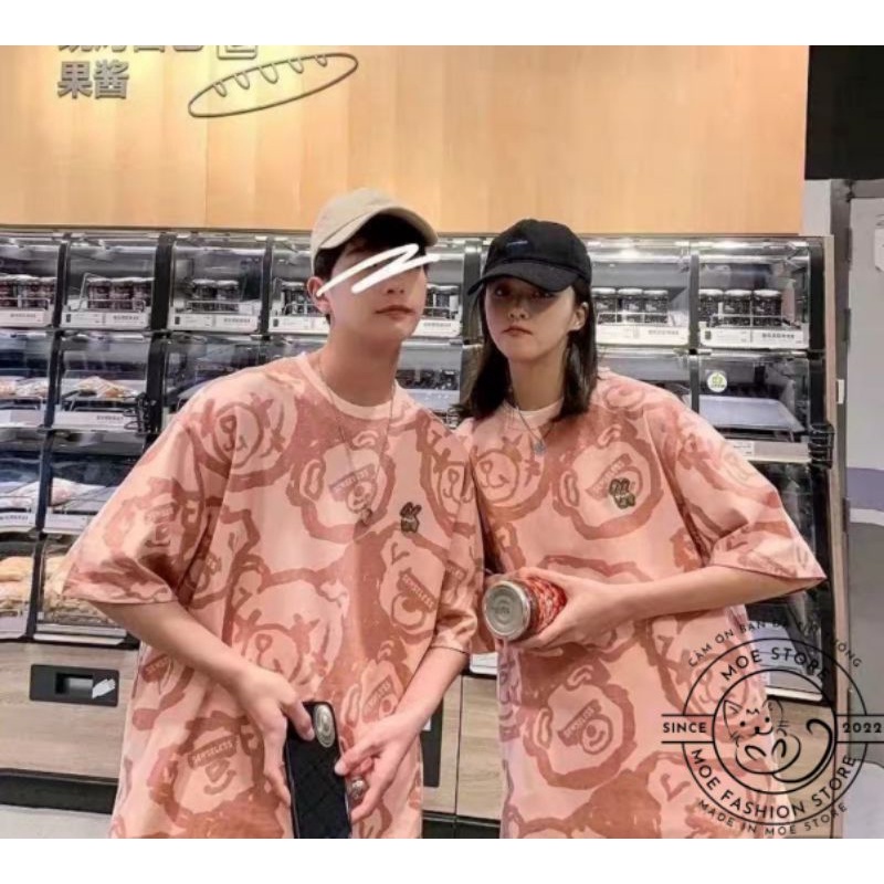 [HOT Áo Đôi Nam/Nữ] Phông Tay Lỡ Nghệ thuật Phong Cách Unisex Moestore