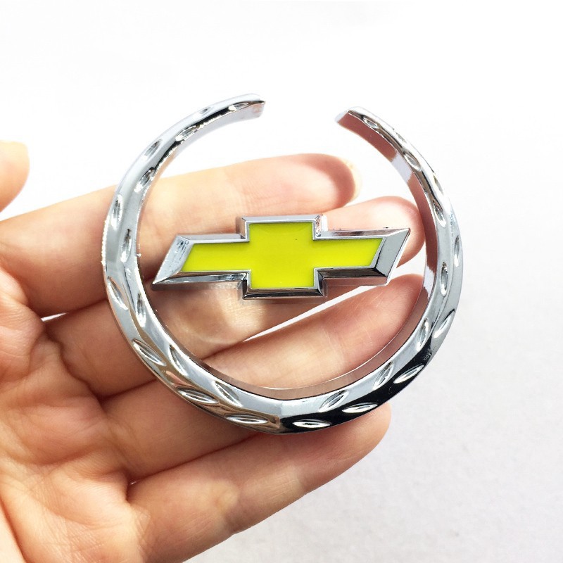 Logo Kim Loại Chữ Chevrolet Trang Trí Xe Hơi