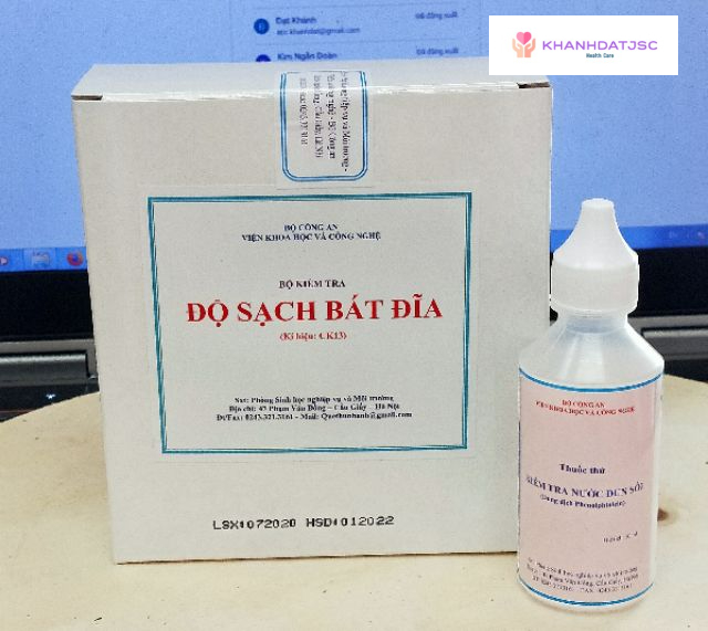 Bộ kiểm tra độ sạch bát đĩa