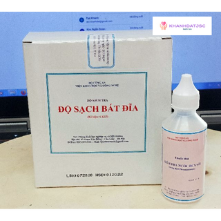 Bộ kiểm tra độ sạch bát đĩa ( gồm tinh bột và tinh dầu)