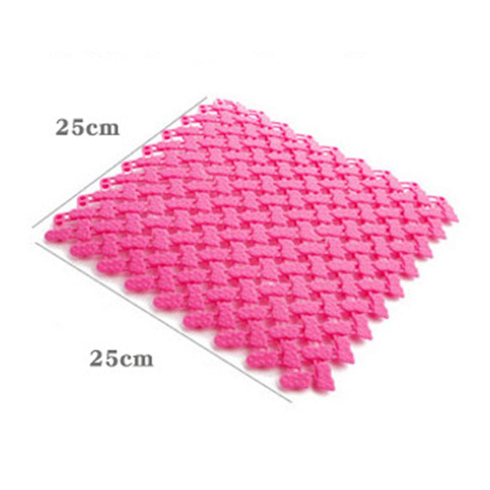 Thảm Lót Sàn Nhà Tắm Bằng PVC Đục Lỗ Ghép Nối Không Trượt Chống Nước