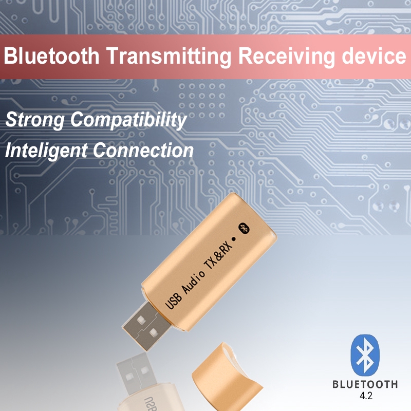 Computer Free Drive USB Bluetooth Audio Transmitter Bluetooth Receives 2 In 1 Transmitter