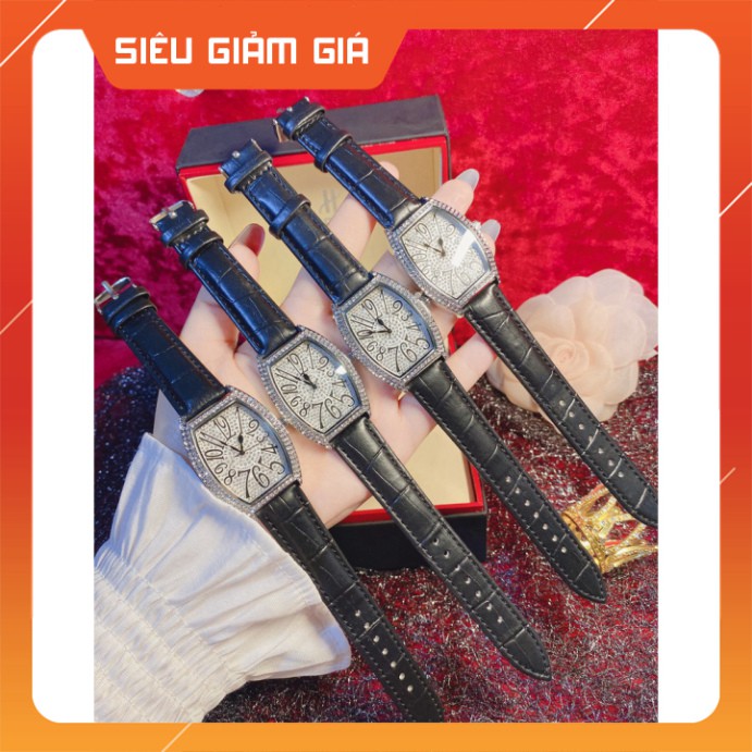 [Siêu Phẩm] [HOT HOT] Đồng hồ nữ Franr full đá, dây da cao cấp | BigBuy360 - bigbuy360.vn