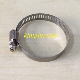 1 CÁI D60 - CỔ DÊ INOX PHI 60 - CÙM CỔ DÊ INOX 60mm