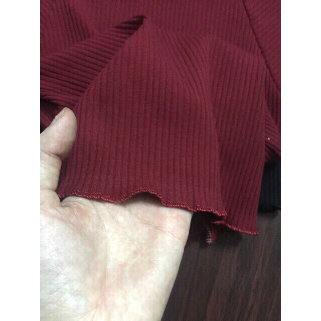 [Mã FAMAYWA giảm 10K đơn 50K] ÁO TRỄ VAI CHẮT LEN TĂM | BigBuy360 - bigbuy360.vn