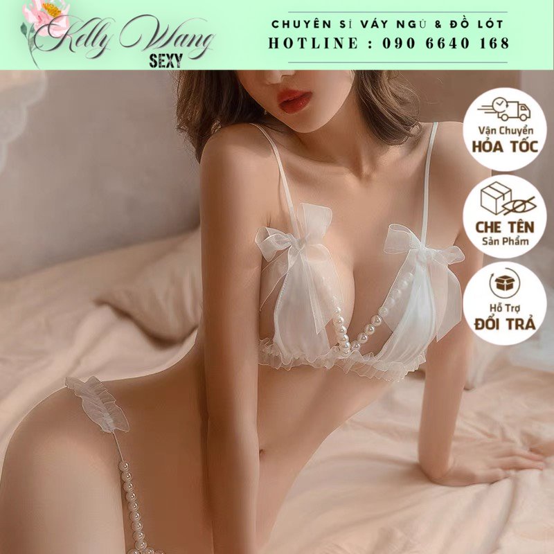 BK074- Bộ đồ lót lọt khe quyến rũ cho nữ - Kelly Wang