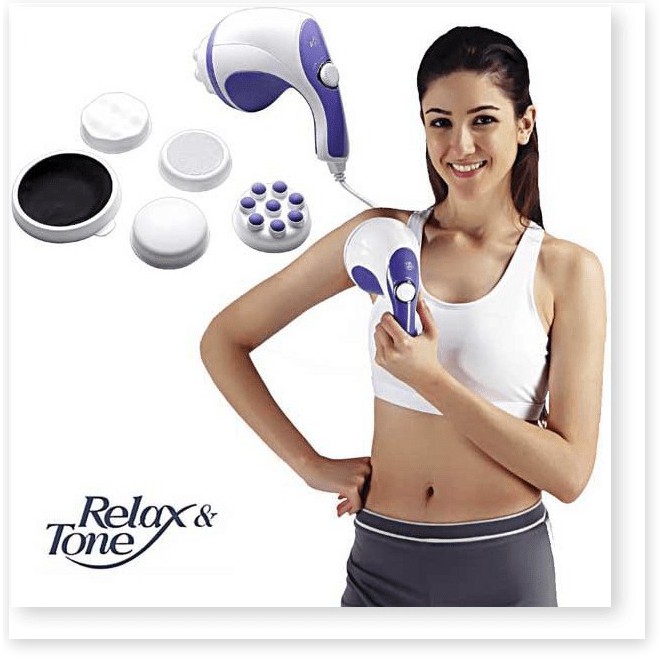 Máy đánh tan mỡ bụng giá rẻ Relax & Spin Tone - Hàng chuẩn, giá rẻ, thư giãn và giảm mỡ hiệu quả