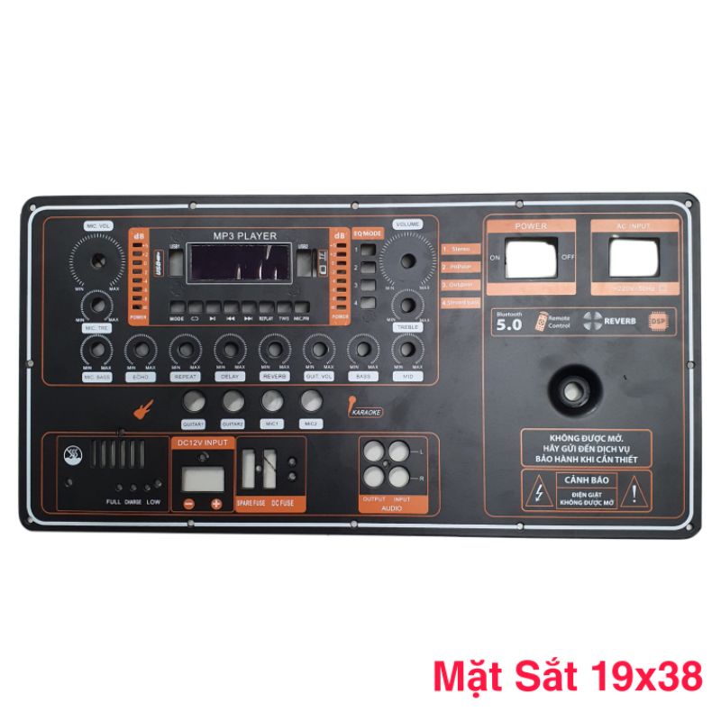 Mạch Âm Sắc Reverb Không Kèm Công Suất Nguồn Có Led Nháy Nhạc Và Midi 19x38