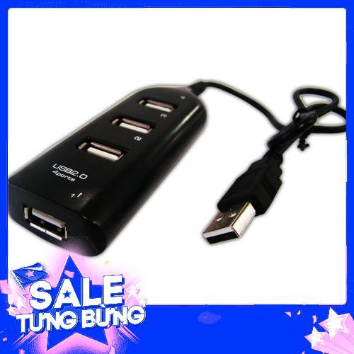 HoT CỔNG CHIA USB HUB 4P LOẠI Ổ ĐIỆN (MÀU ĐEN) HOT