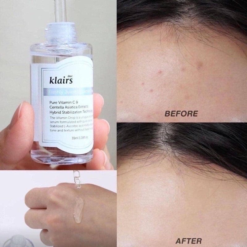 Tinh Chất Dear Klairs Dưỡng Sáng Da Freshly Juiced Vitamin Drop 35ml
