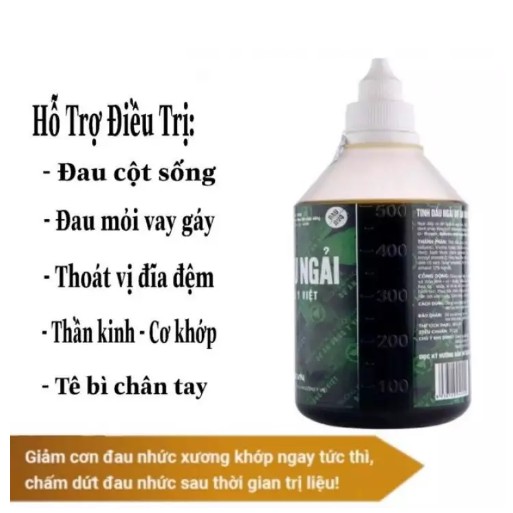 Tinh Dầu Ngải Cứu 500ML Tinh Chất Từ Thiên Nhiên