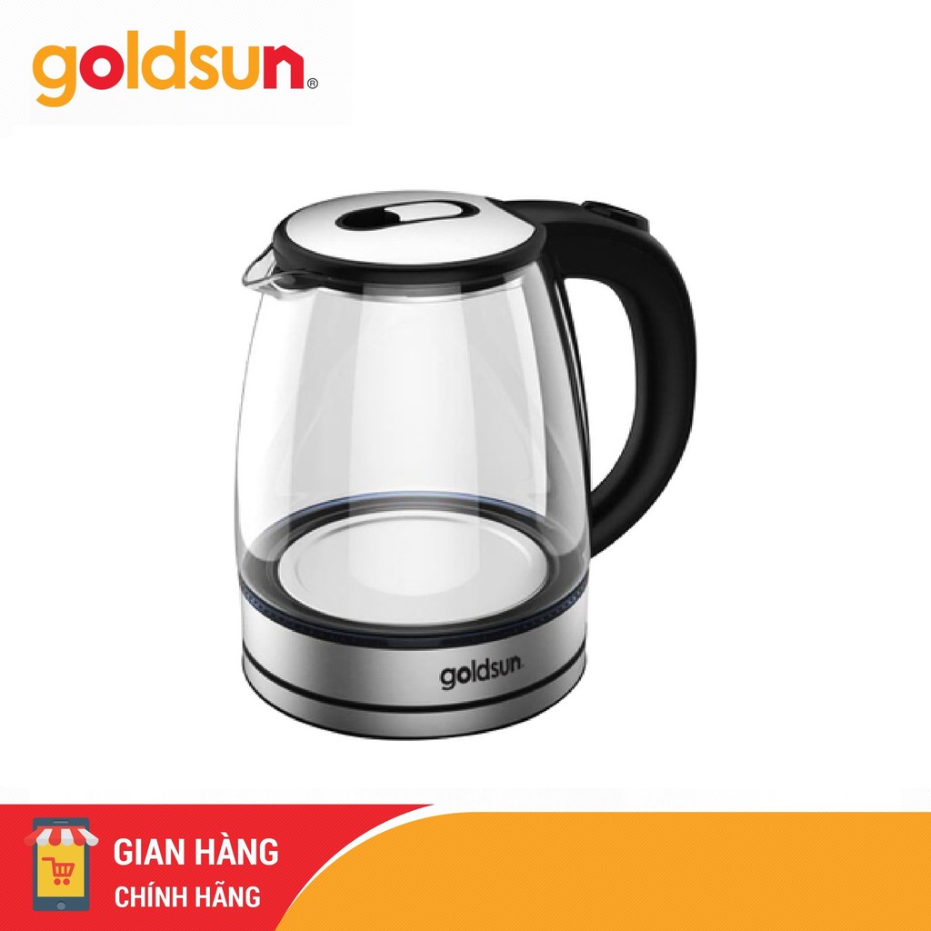 ẤM SIÊU TỐC THỦY TINH GOLDSUN CH2701