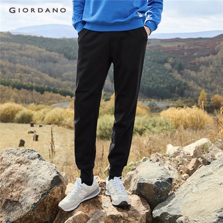 GIORDANO Girdano NAM Quần chạy bộ lưng co giãn lót lông cừu cực 01112855
