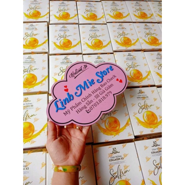 [Chính Hãng] Tắm Trắng Collagen X3 Mix Saffon Chính Hãng