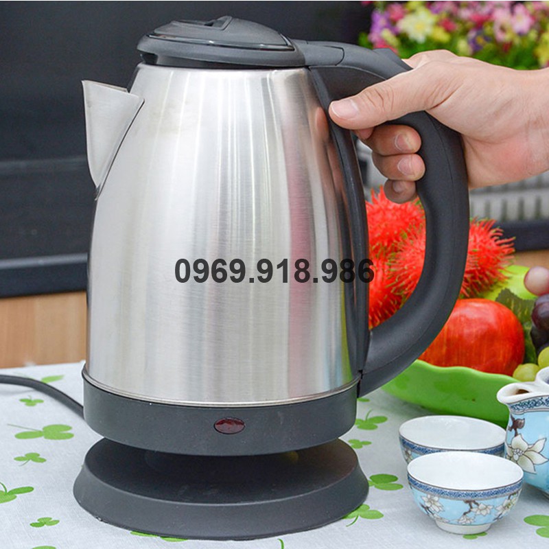 🍒 Bình Ấm Đun Nước Siêu Tốc Inox 304 1.8L Đẹp Cao Cấp Giá Gốc Sỉ Rẻ 💟 Tổng Kho Gia Dụng Hồ Chí Minh 💟