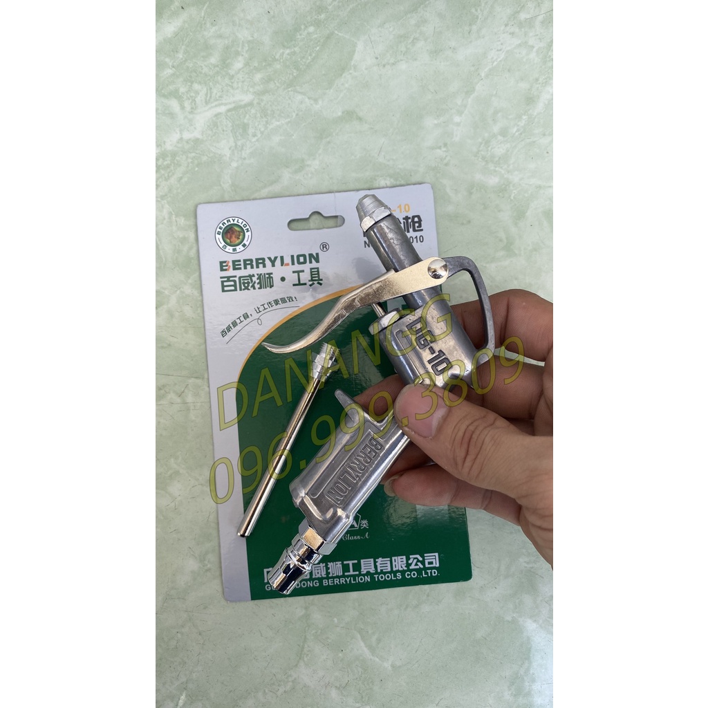 Xịt khô thổi bụi berilyon