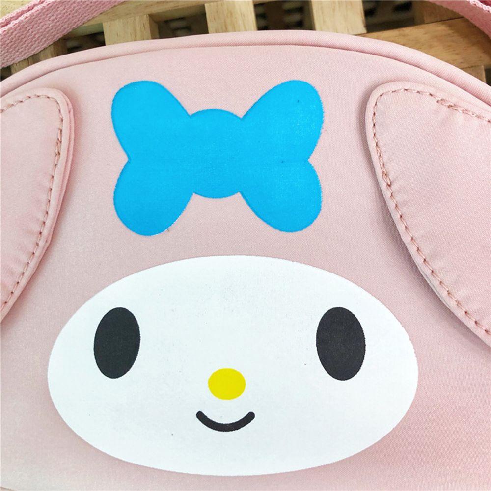 Túi Đeo Vai Sức Chứa Lớn Họa Tiết Hoạt Hình Đơn Giản Dễ Thương Có Thể Điều Chỉnh Cho Nữ