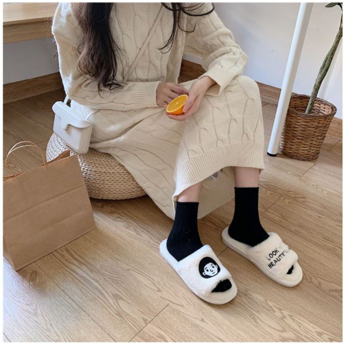 Dép đôi nam nữ mang trong nhà - US038