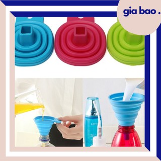 Phễu silicol gấp gọn nhiều màu