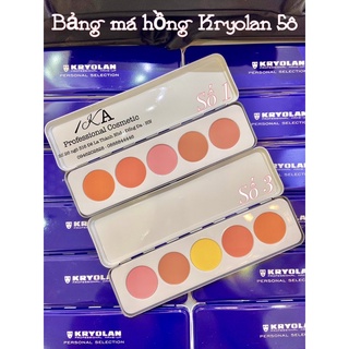 Bảng Má Hồng Kryolan 5 ô