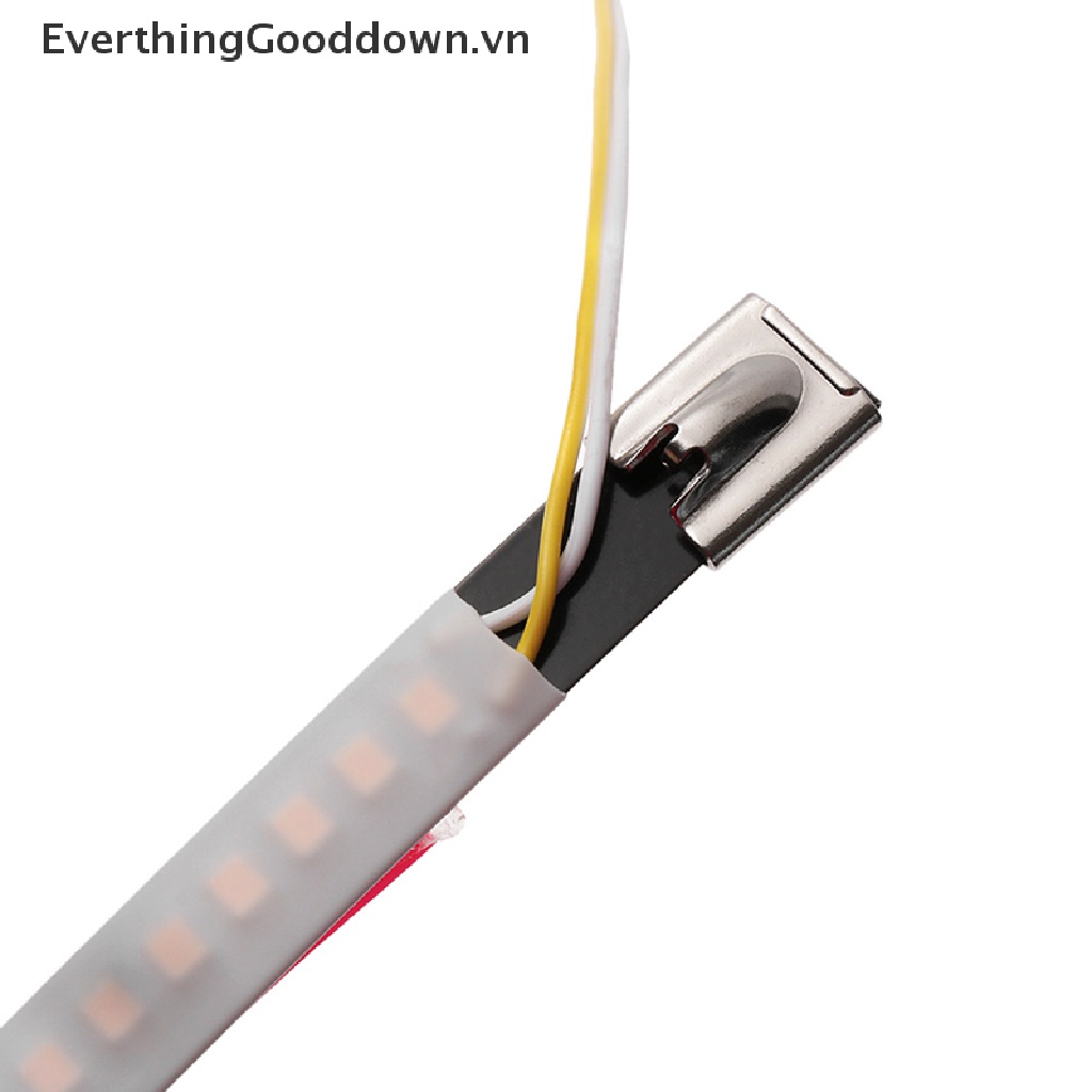 Everthinggooddown 1 Dải Đèn LED Tín Hiệu Xi Nhan Màu Hổ Phách Vệ Sinh Xe Máy