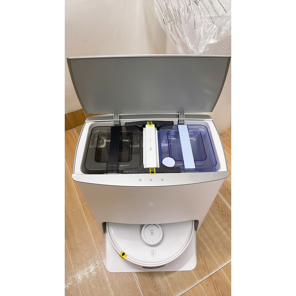 Robot hút bụi lau nhà Ecovacs Deebot T10 Turbo - Robot tự giặt khăn cao cấp