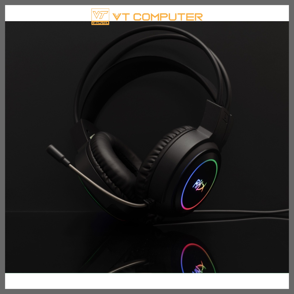 Tai nghe Gaming RKX Hỗ trợ Âm Thanh Vòm / Bảo Hành Chính Hãng 12 Tháng