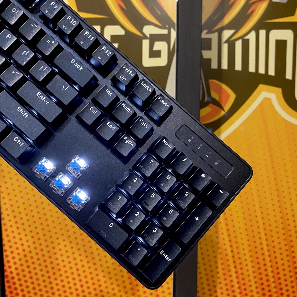 Bàn phím cơ không dây giá rẻ Dareu EK810G | Led Trắng | Hàng chính hãng bảo hành 24 tháng