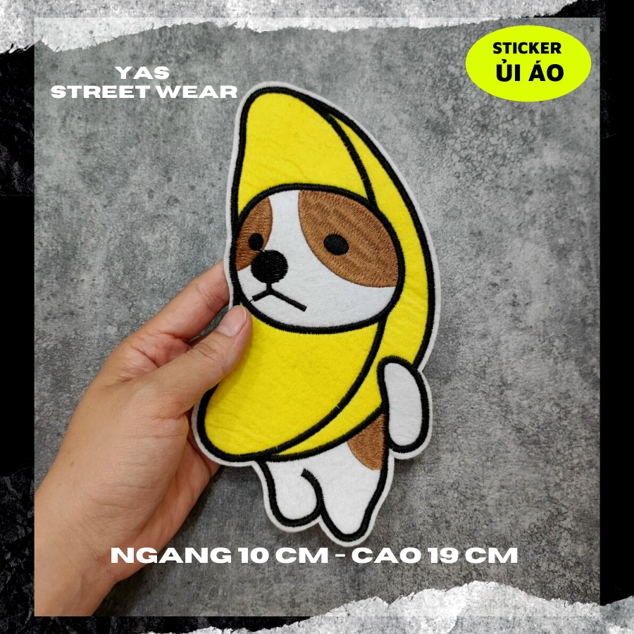 Mua Sticker vải thêu cao cấp - CÓ SẴN KEO ỦI,Patch ủi dùng làm miếng vá ...