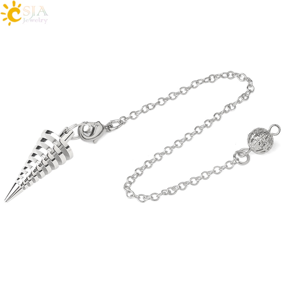 Mặt Dây Chuyền Hình Con Lắc Bằng Kim Loại