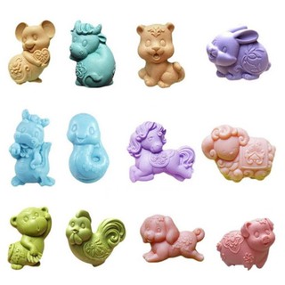 Khuôn Silicone Xe 12 Con Giáp LẺ