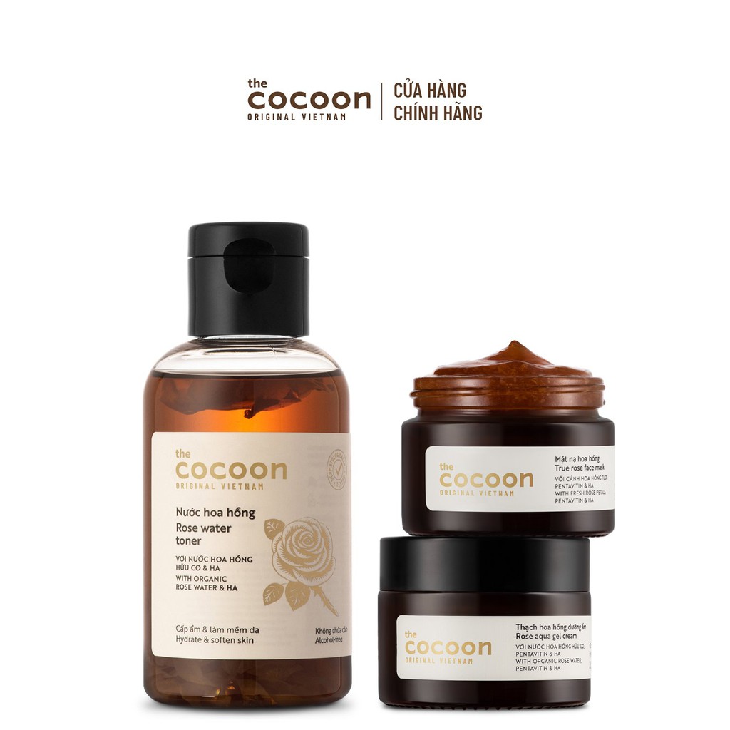 [Nhập Mã COSCON4 giảm 8%] Combo dưỡng ẩm chuyên sâu Cocoon