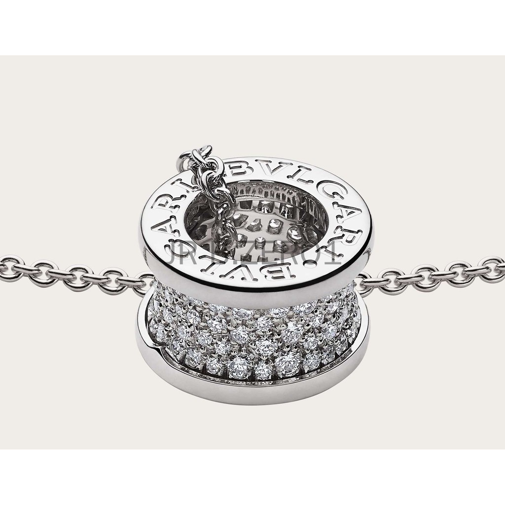 Vòng cổ Vàng Hồng 18k B. Zeroo1 Mới 2022 Đính Kim Cương Nhân Tạo