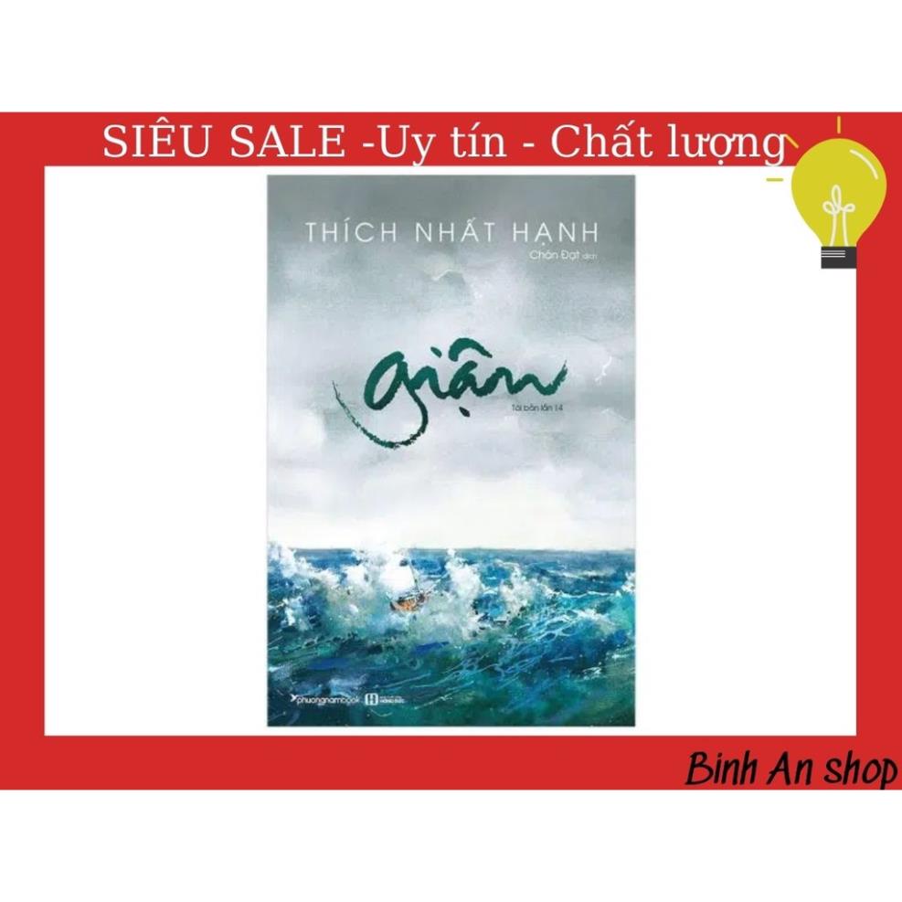 HAY- giá tốt - Giận – Thích Nhất Hạnh (Tái Bản 2020)