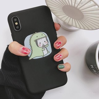 ỐP LƯNG IPHONE KHỦNG LONG XANH CHIBI