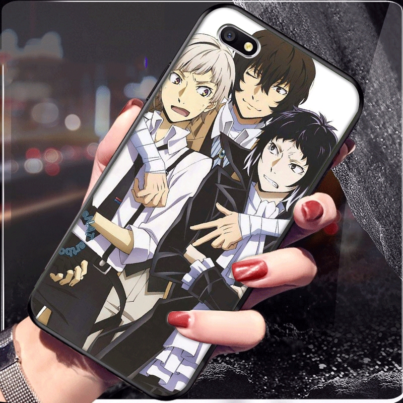 Ốp điện thoại mềm hình anime bungou stray dogs Nhật Bản cho OPPO A3S A5 A37 A39 A5S A7 A59 A77 F1S F3 F5 F7 F9 | BigBuy360 - bigbuy360.vn