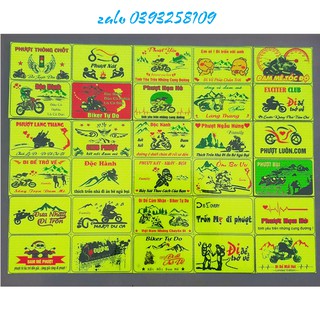 30 LOGO PHƯỢT PHẢN QUANG TỔ ONG TEM PHƯỢT