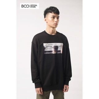  Áo Nỉ BOO Nam Nữ Unisex Form Rộng In Hình Mickey Skate