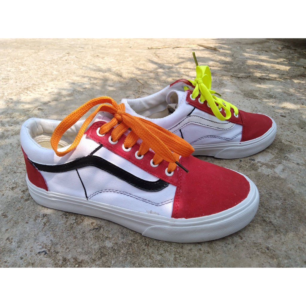 *[KÈM HỘP] GIÀY VANS OFF-WHITE CUSTOM *