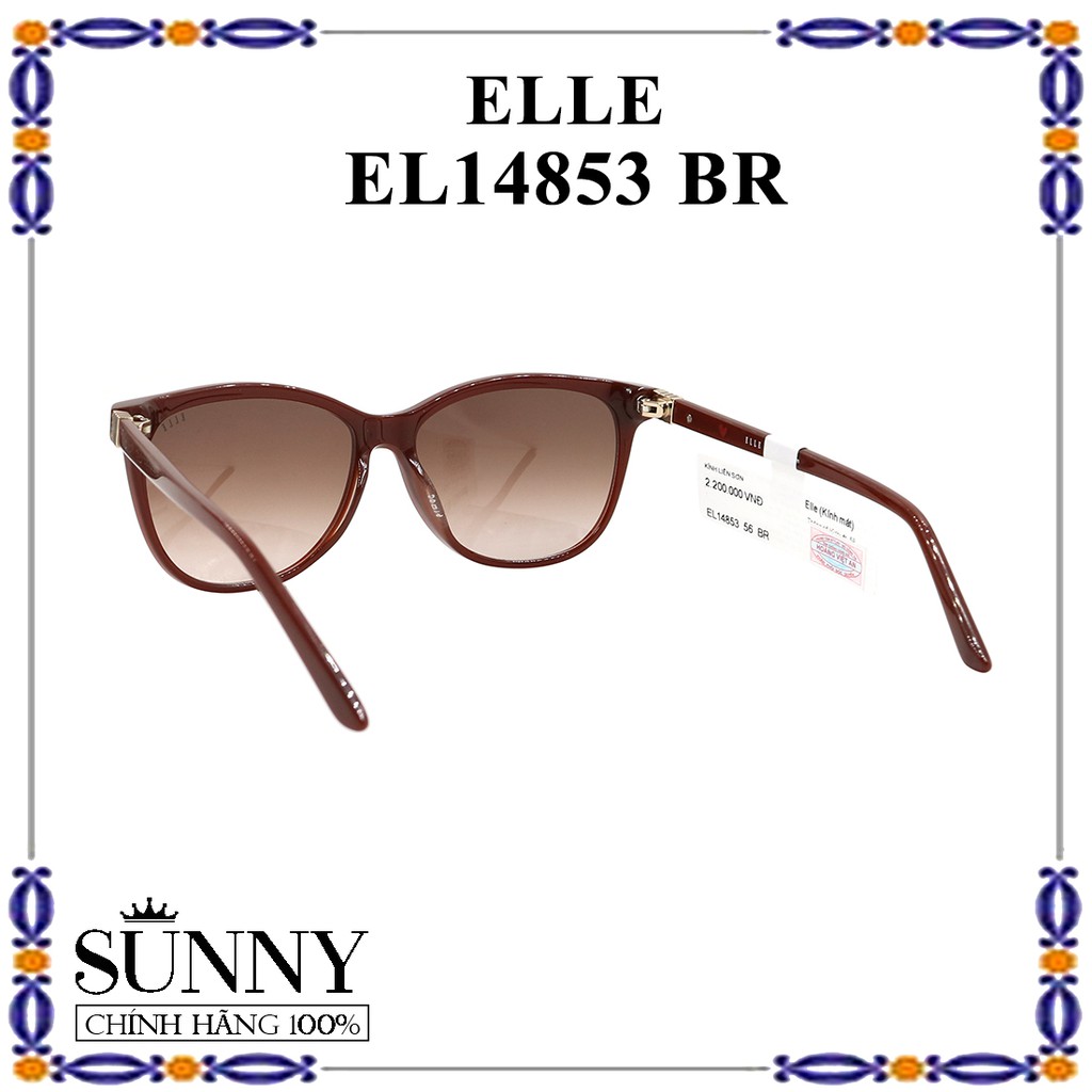 EL14853 BR- Mắt kính Elle chính hãng Korea, bảo hành toàn quốc