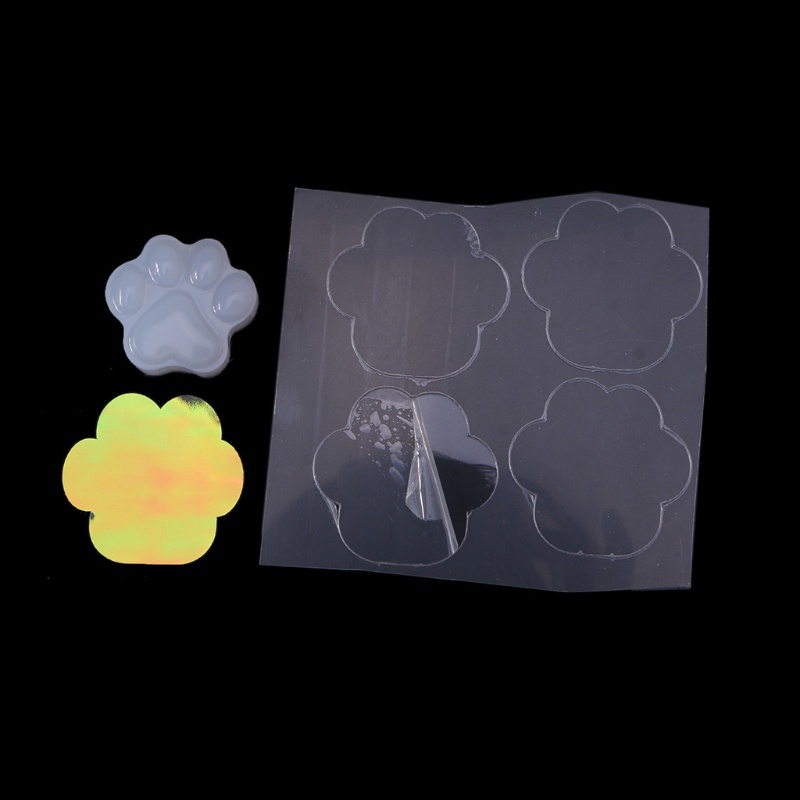 Khuôn Silicon Hình Dấu Chân Mèo Làm Trang Sức Thủ Công